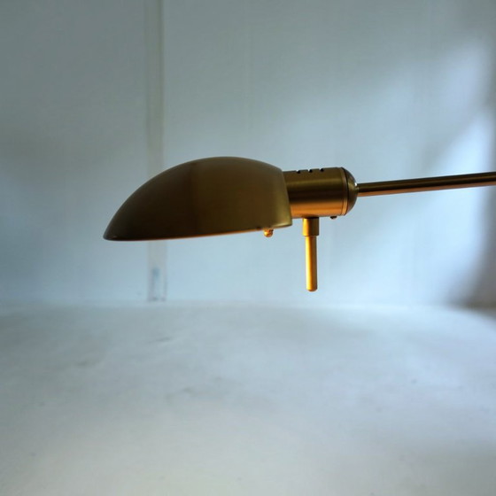 Holtkötter 6352/1-3 Lampada da tavolo e da lettura – Color ottone, Dimmerabile e regolabile in altezza, 1960 (photo 11 of 18)
