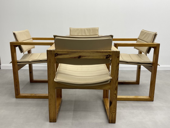 Image 1 of Chaises Cube d'Ate Van Apeldoorn, années 1970, ensemble de 4