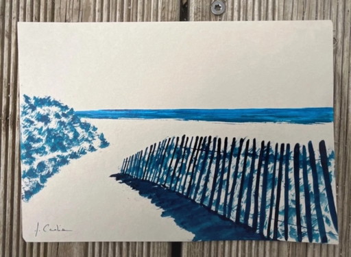Artist's sketch 21x15cm