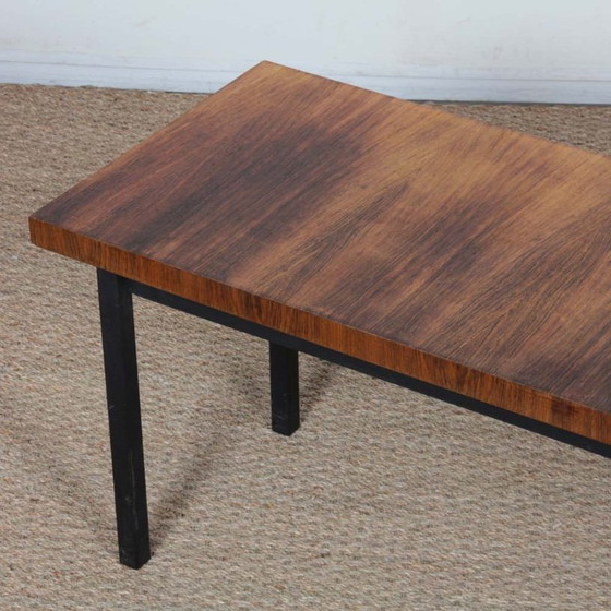 Image 1 of Vintage rosewood coffee table with a planter, 1960