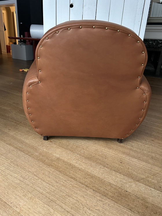 Image 1 of Vintage French club chairs (pair)