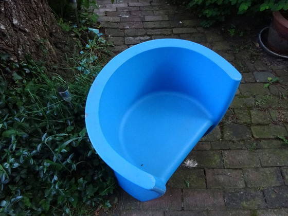 Sedia per bambini blu Trioli di Eero Aarnio per Magis Italy – Oggetti decorativi, Plastica (photo 7 of 9)