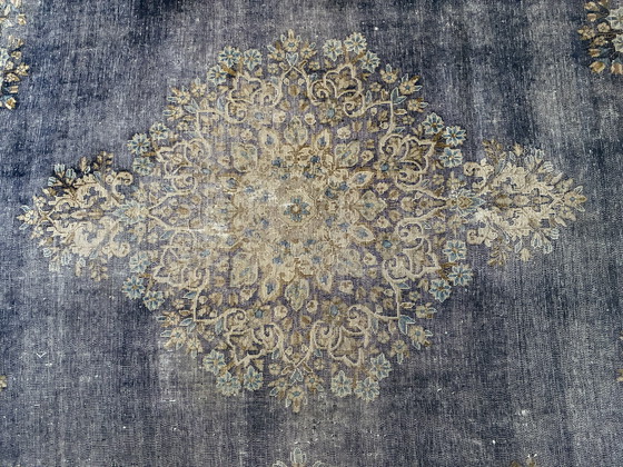 Image 1 of Alfombra Kilim de 330x254 cm con base antideslizante.