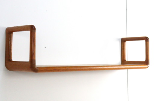Dyrlund Wall Shelf Solid Teak