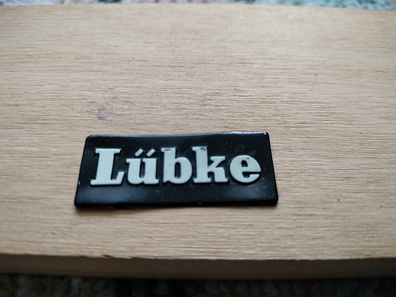 Image 1 of Table de salle à manger extensible vintage en palissandre, Lübke