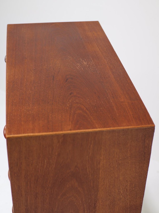 Image 1 of Commode haute en teck, style danois vintage des années 1960