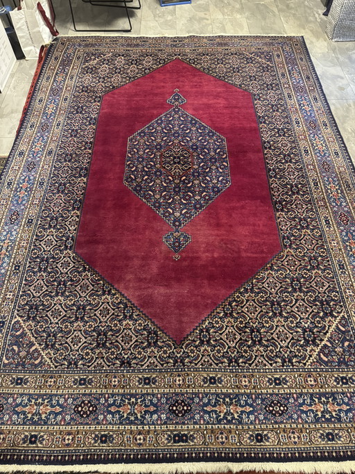 Persian carpet hand-knotted wool