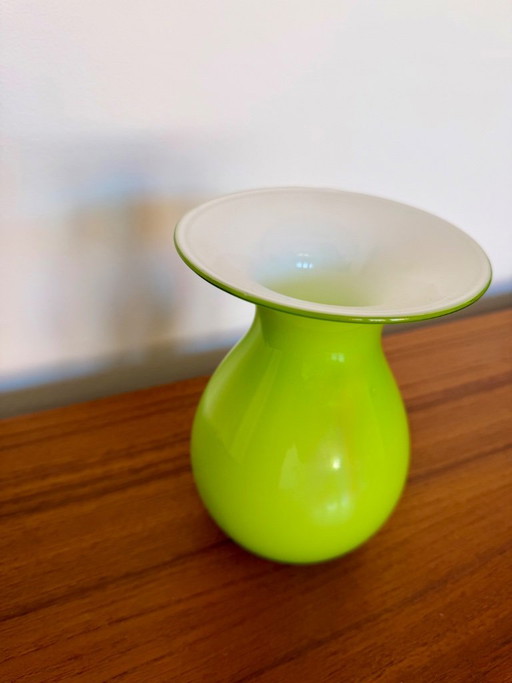 Green Holmegaard Vase Shape – vazen, Glass