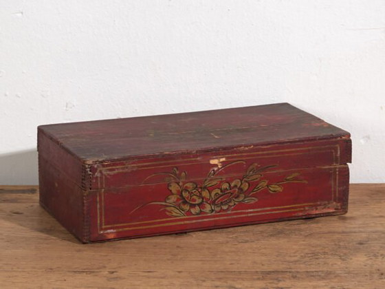 Antica cassa asiatica rossa (c.1900) #13 – Cassettiere (photo 37 of 40)