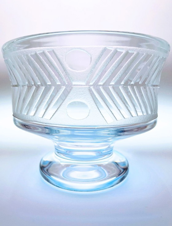 Image 1 of Rare millésime suédois- Bertil Vallien - IKAROS- grand bol des années 1960