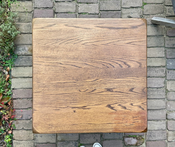 Midcentury Brutalismus Couchtisch – Couchtische, Holz (photo 6 of 9)