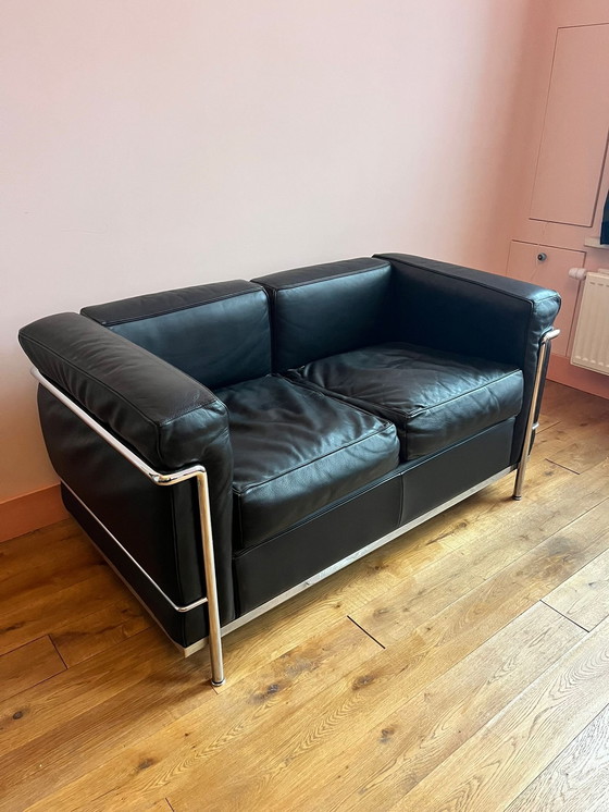Image 1 of Le Corbusier Cassina Lc2 Sofa