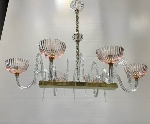 Pendant chandelier ++RARITY ++SEGUSO V.A. restored with company stamp