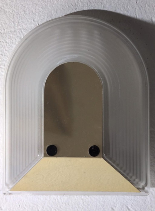 Iconica lampada da parete italiana Tesi di Roberto Fiorato per Prisma, anni '80