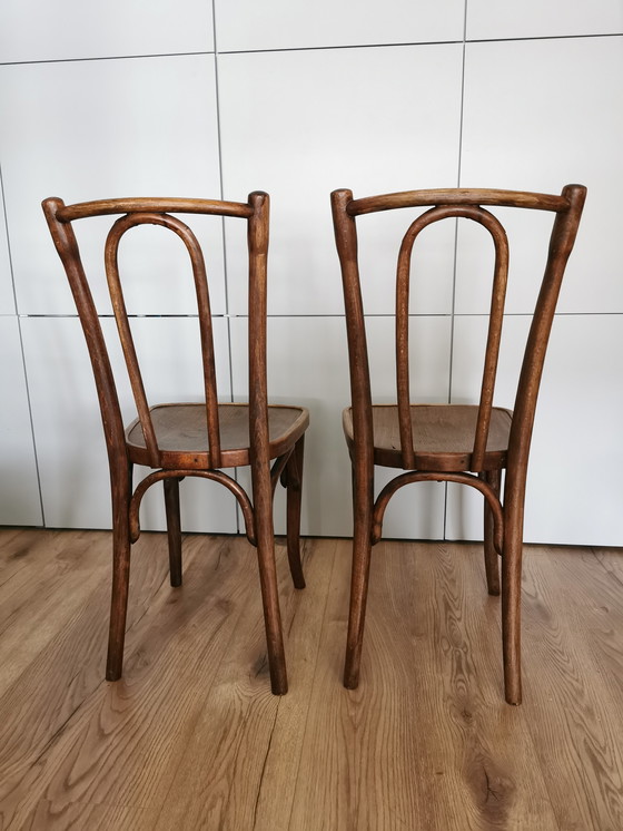 Image 1 of 2 vintage bistro chairs Thonet style