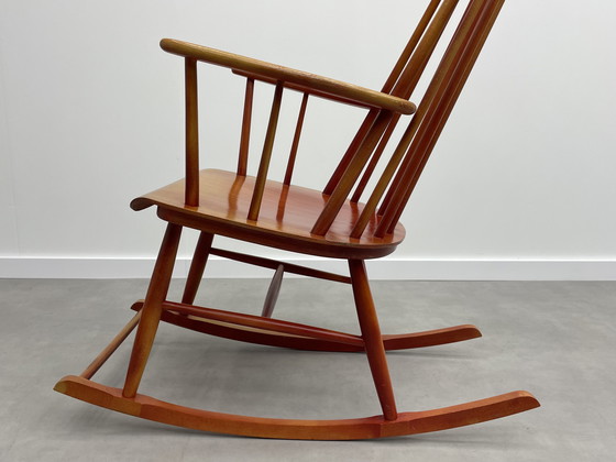 Image 1 of sedia a dondolo vintage