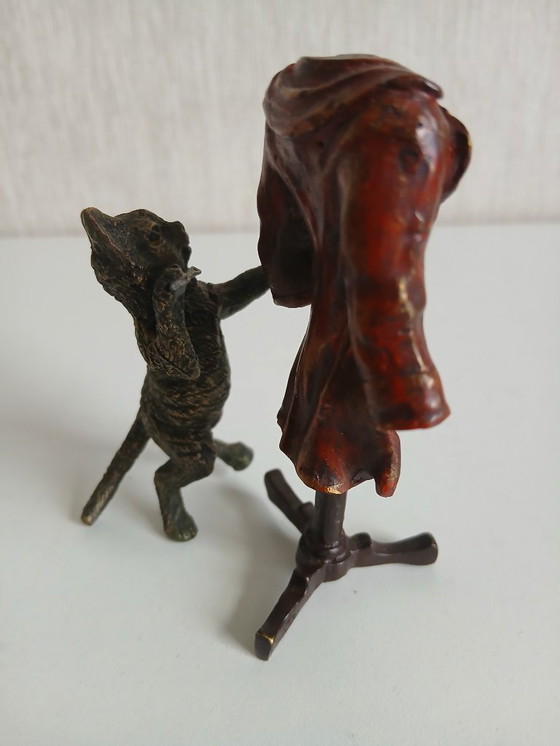 Image 1 of FRnz Xavier Bergmann (1861-1936) kleermaker poes