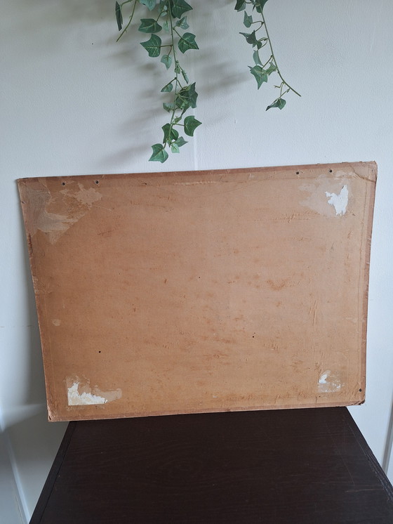 Image 1 of Antieke schoolplaat van H.J. van Lummel 1890-1900