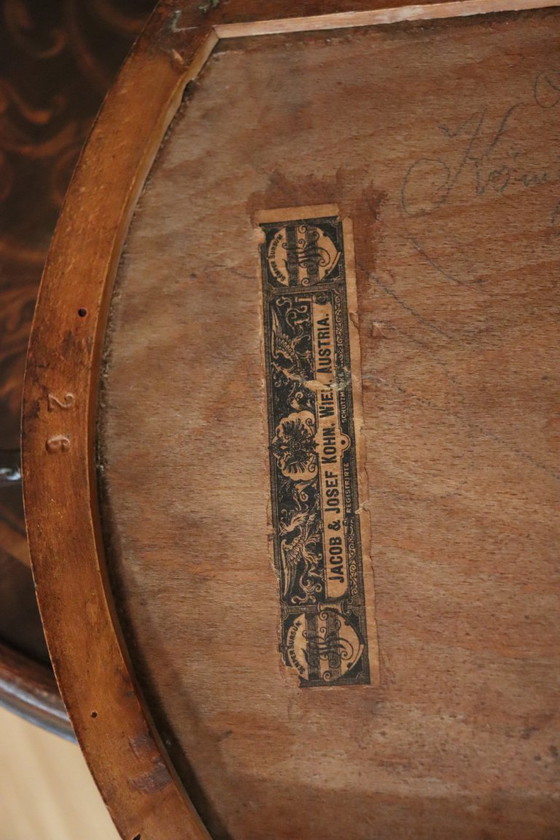 Image 1 of Mueble de baño de madera curvada estilo Thonet