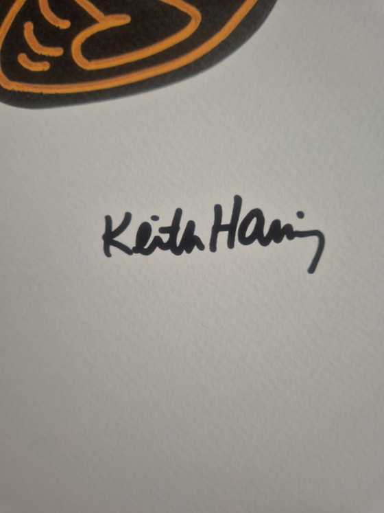 Image 1 of Keith Haring "Radiant Baby" – Elite Lithograph Hand-Numbered 133/150 – Blind Stamp
