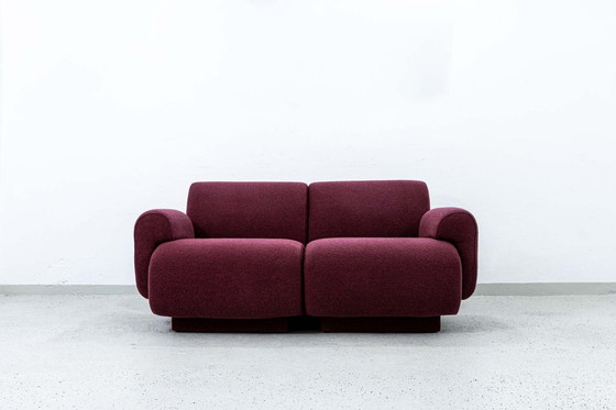 Image 1 of Paar modulaire loungestoelen van Eberhard Geißler, Oelsa, Duitsland, jaren 1970