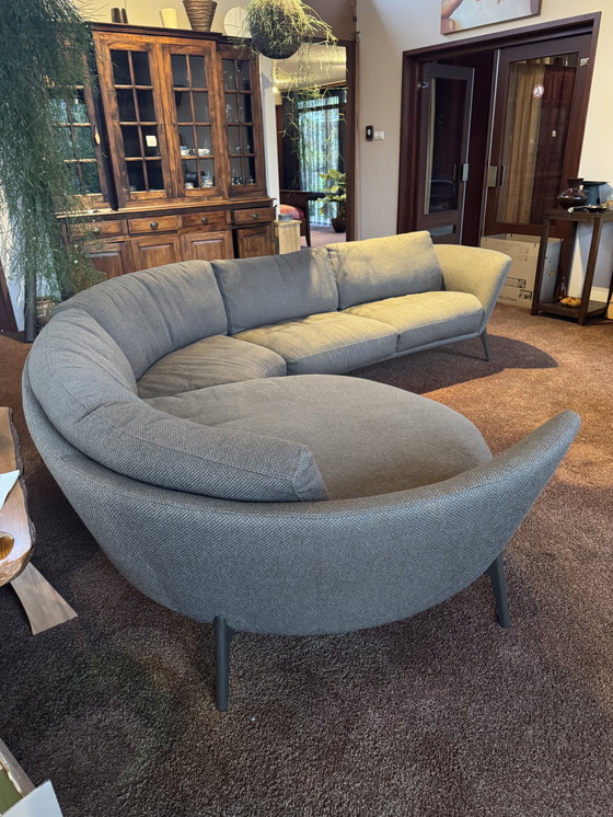 Image 1 of Fantastic Leolux seating group with epoxy legs