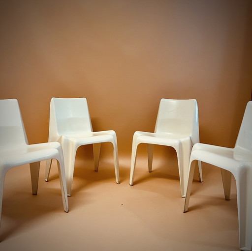 4 X Helmut Batzner The Bofinger Chair