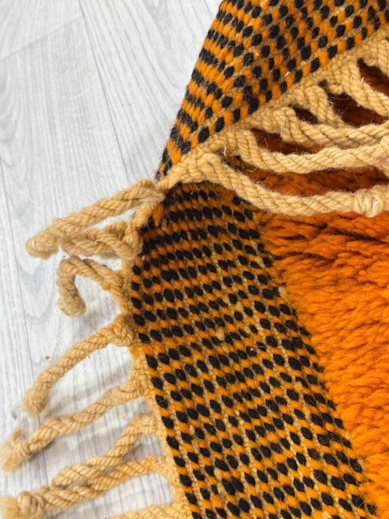 Image 1 of Handgeknüpfter Berberteppich in Orange, 200 cm x 300 cm