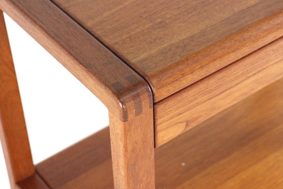 Image 1 of Deense teak trolley met lade 'Grove' vintage 