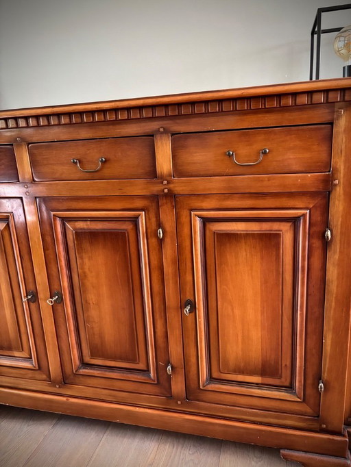 Französisches Sideboard Tricoire Marseille – Kirsche massiv (Merisier)