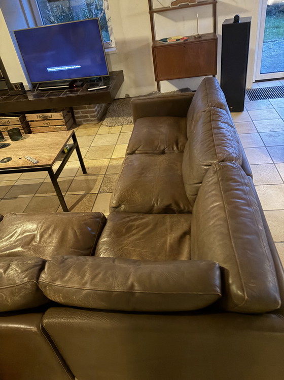 Image 1 of 70s Danish design leen corner sofa by Georg Thams