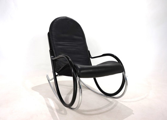 Image 1 of Strässle Nonna rocking chair by Paul Tuttle, 1972