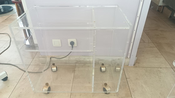 Image 1 of Plexiglas trolley Les Invisibles de Marais by David Lange 