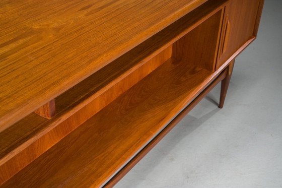 Image 1 of Escritorio modelo RT200 en teca, diseñado por Heinrich Riestenpatt, Alemania, década de 1960.