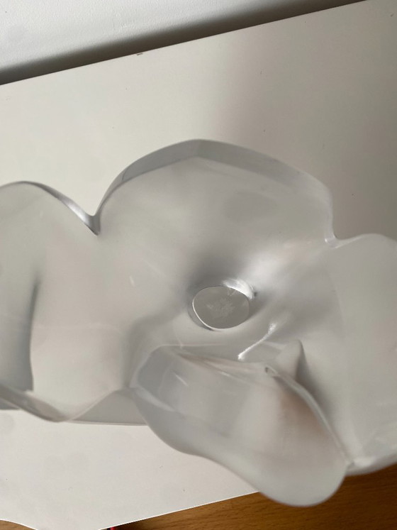 Image 1 of Mid-Century Lalique Crystal "Sylvie" Vase