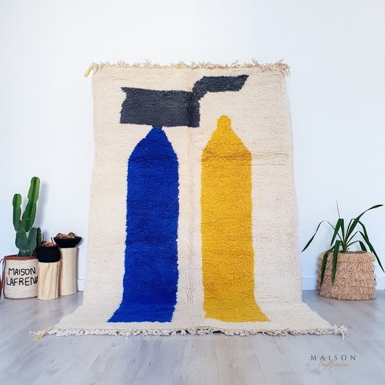 Image 1 of Handmade pure wool rug, traditional craftsmanship, size 150/250 cm