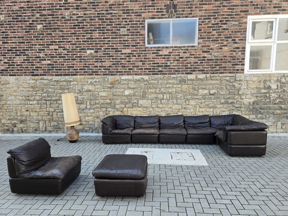 Image 1 of Modulaire bank vintage jaren 60 70 banken mid-century jaren 60 70 modulaire bank