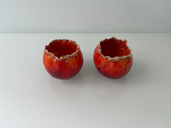 Portacandele a Tulipano Artigianali – Pezzi Unici Fatti a Mano – Ceramic (photo 2 of 10)