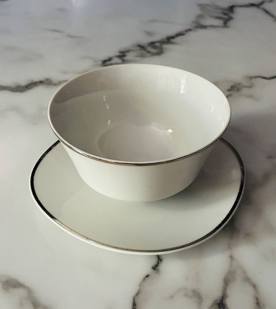 Image 1 of Schirnding Bavaria Porcelain Gravy Bowl