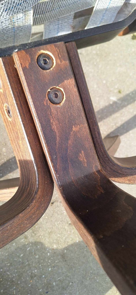 Image 1 of Set van 2 vintage 70'r design draaistoelen, fauteuil.