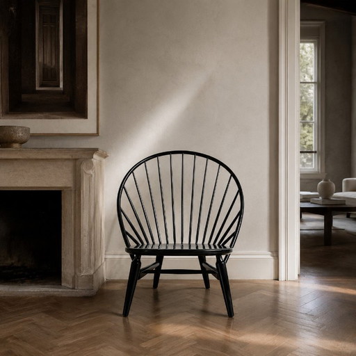 Fauteuil "Bågen" Sven Engström & Gunnar Myrstrand Pour Nässjö Stolfabrik Suède