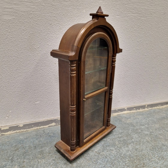 Vetrina a Parete Sospesa Antica – Vetrine, Glass, Wood (photo 3 of 15)