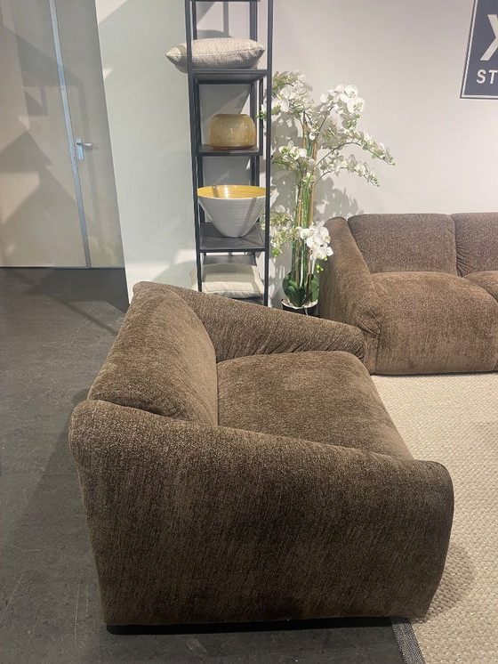 Image 1 of Sofá de 3 plazas XL STOCK marrón