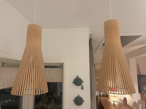 2 Secto design lamps 
