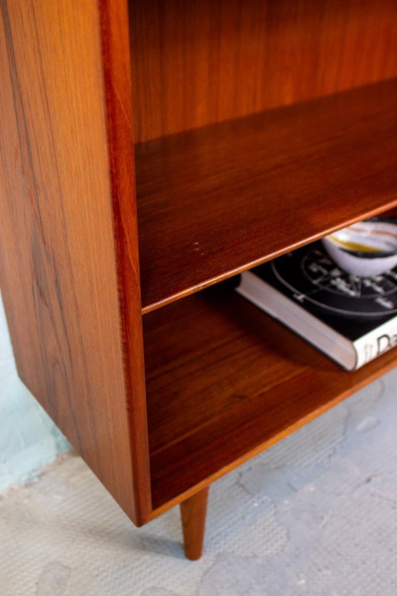 Image 1 of Vintage teak bookcase, highboard, chest of drawers, mid-century 1960s