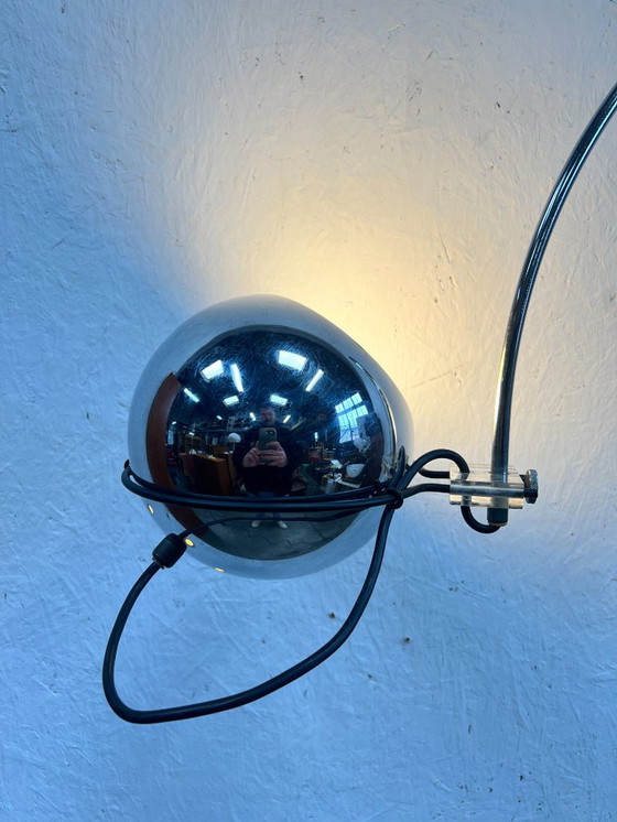 Image 1 of Vintage Booglamp, Eyeballamp, Space Age, Raak Amsterdam 1970's