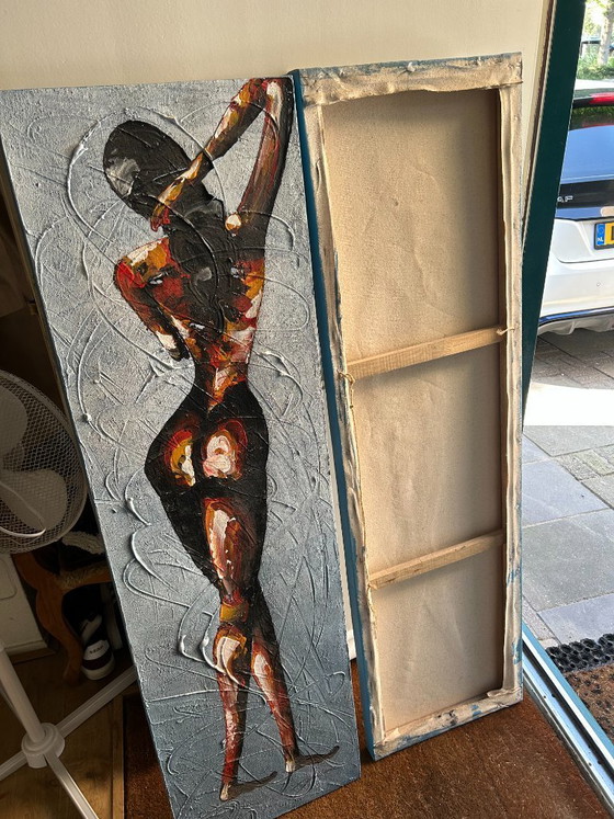 Image 1 of Peinture japonaise vintage années 60/70