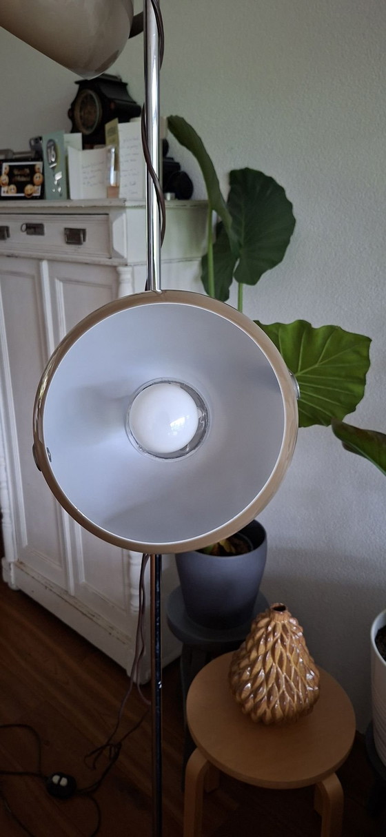 Lampada da terra Vintage Dijkstra | Space Age 'Mushroom' | Anni '70, Lampade da terra, Metallo, Plastica (foto 5 di 14)