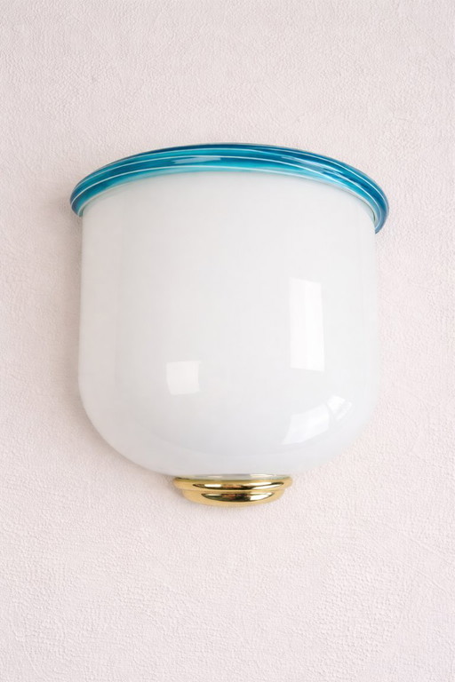 Applique verre de Murano soufflé à la main Art Déco 