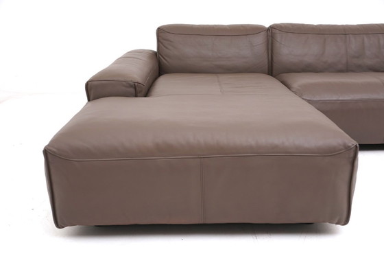 Image 1 of Rolf Benz Mio Garnitur Couch Sofa Eckcouch Ecksofa Leder braun